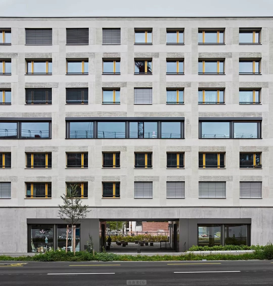 精美创意多样的建筑立面开窗100多例 - cg作品 - 自由者cg